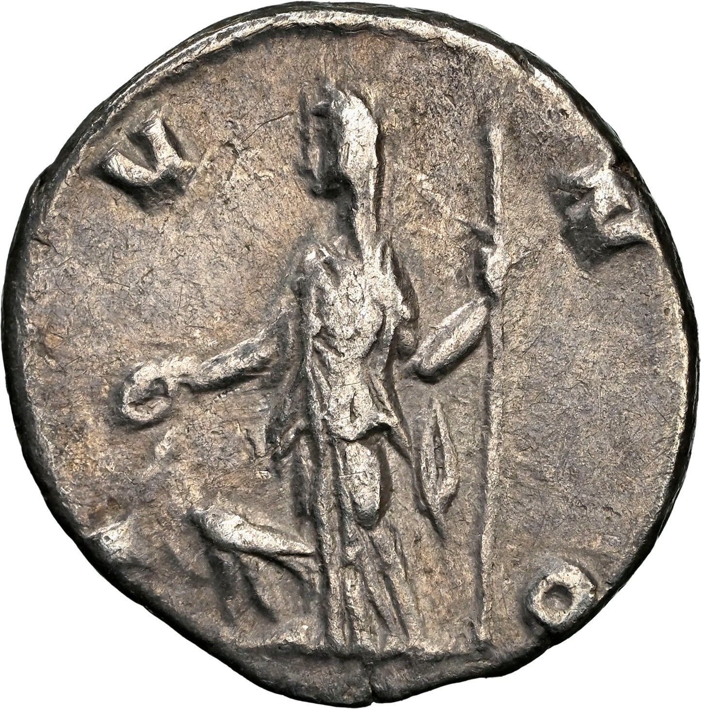 Roman Empire - Crispina - Silver Denarius - NGC VF - RIC:281 - RIC:283