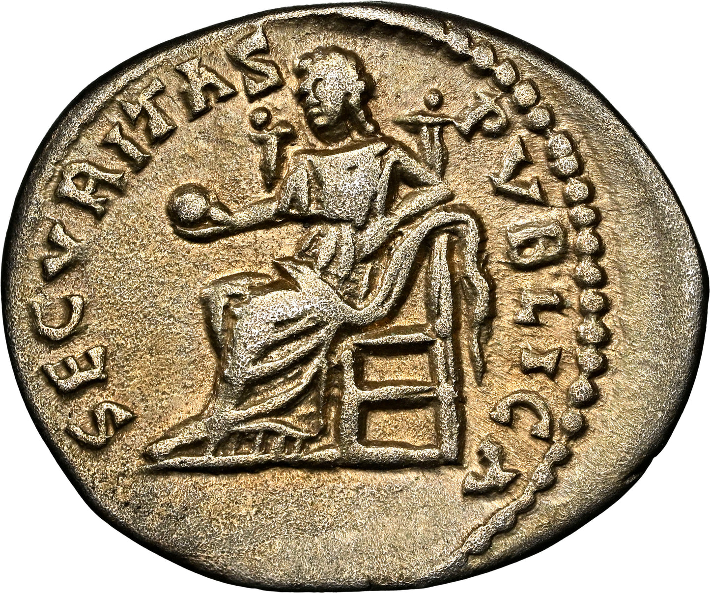 Roman Empire - Caracalla - Silver Denarius - NGC VF - RIC:332