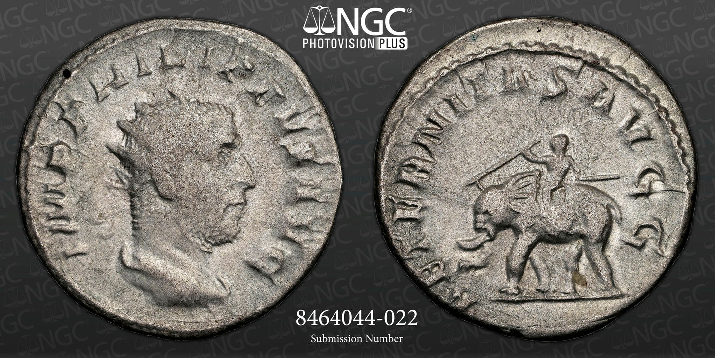 Roman Empire - Philip I - Silver Double-Denarius - NGC VF - RIC:58