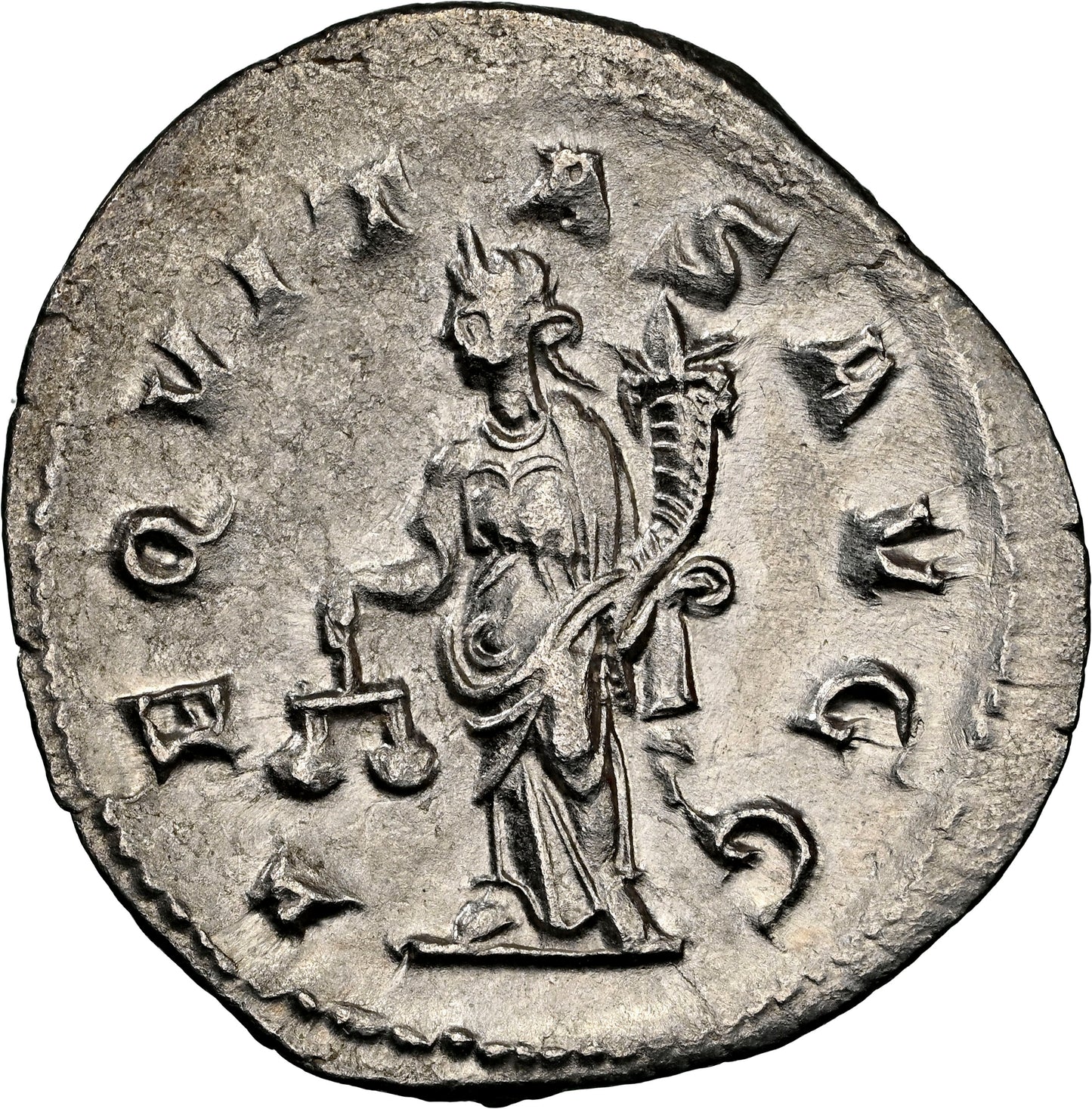 Roman Empire - Philip I - Silver Double-Denarius - NGC Ch XF - RIC:27b