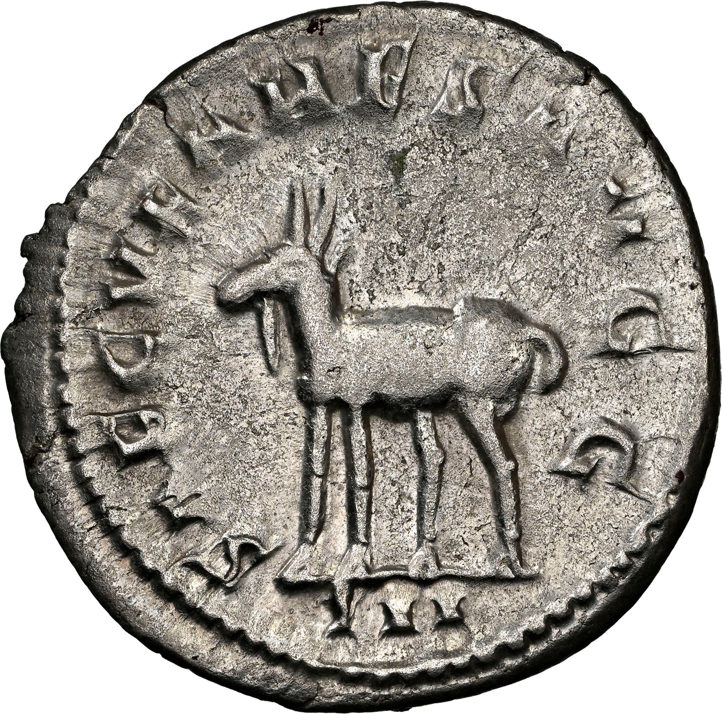 Roman Empire - Philip II - Silver Double-Denarius - NGC XF - RIC:224