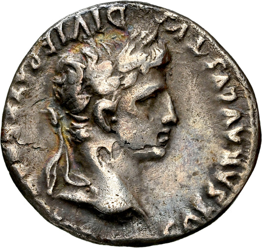 Roman Empire - Augustus - Silver Denarius - NGC VF - RIC:207