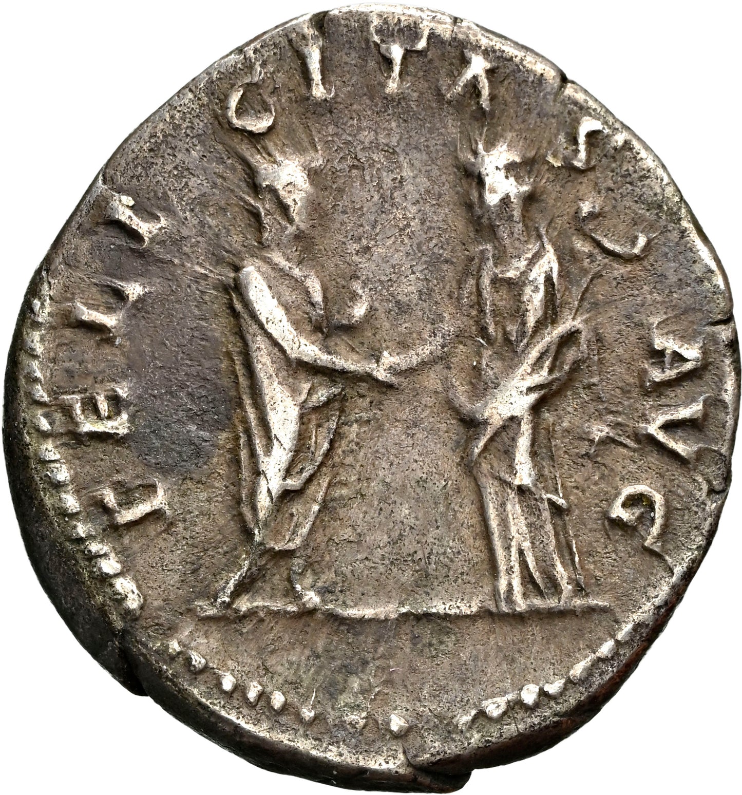Roman Empire - Hadrian - Silver Denarius - NGC Ch F - RIC:1998
