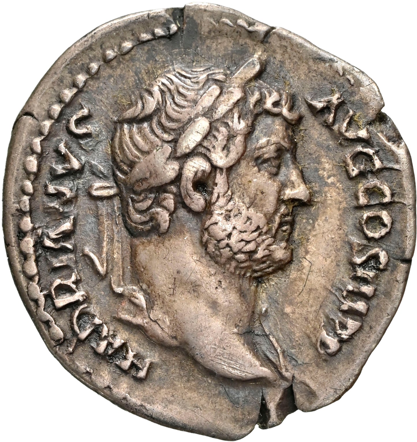 Roman Empire - Hadrian - Silver Denarius - NGC VF - RIC:2000 - Fine Style