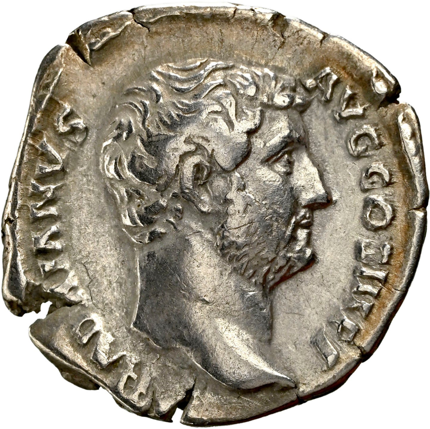 Roman Empire - Hadrian - Silver Denarius - NGC VF - RIC:2335 - Fine Style