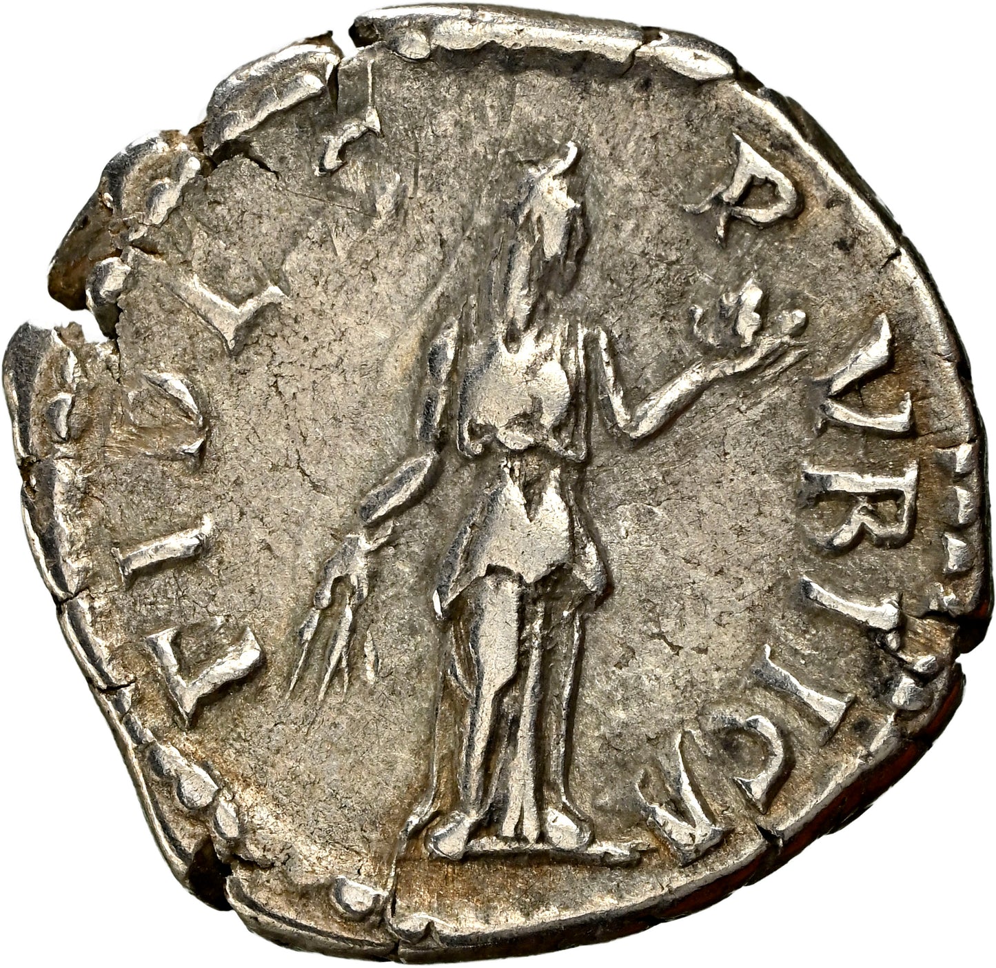 Roman Empire - Hadrian - Silver Denarius - NGC VF - RIC:2335 - Fine Style
