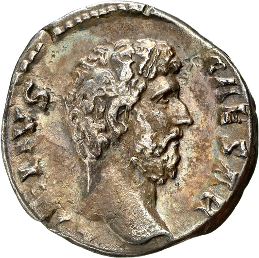 Roman Empire - Aelius Caesar - Silver Denarius - NGC VF - RIC:2648