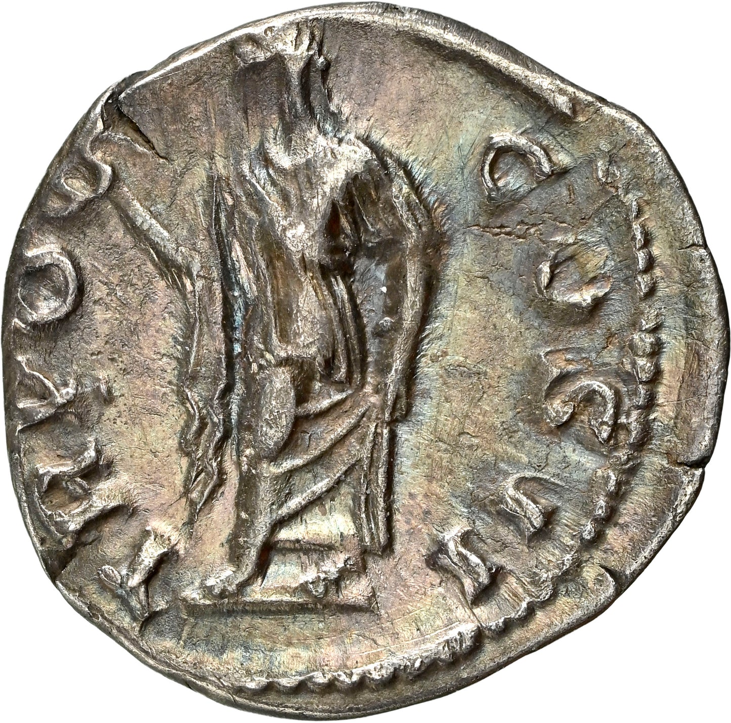 Roman Empire - Aelius Caesar - Silver Denarius - NGC VF - RIC:2648