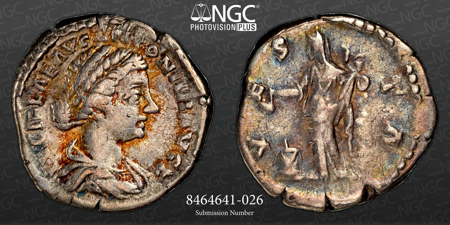 Roman Empire - Lucilla - Silver Denarius - NGC VF - RIC:788