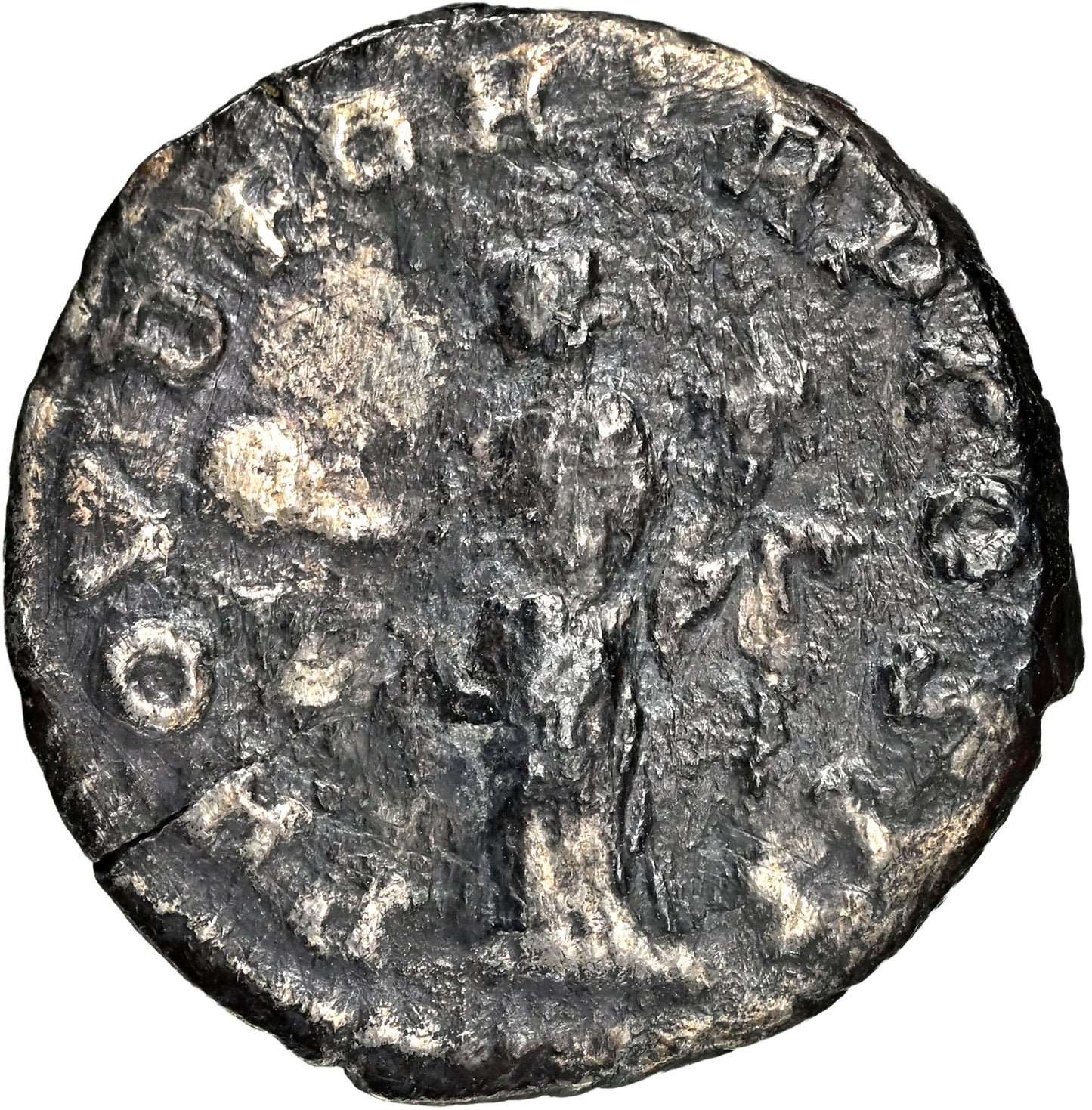 Roman Empire - Lucius Verus - Silver Denarius - NGC VF - RIC:463
