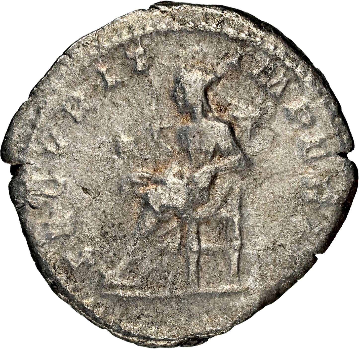 Roman Empire - Geta - Silver Denarius - NGC XF - RIC:20a