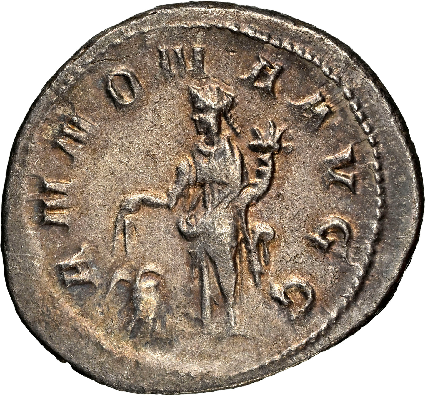 Roman Empire - Philip I - Silver Double-Denarius - NGC XF - RIC:28c - Heavy-Weight Specimen
