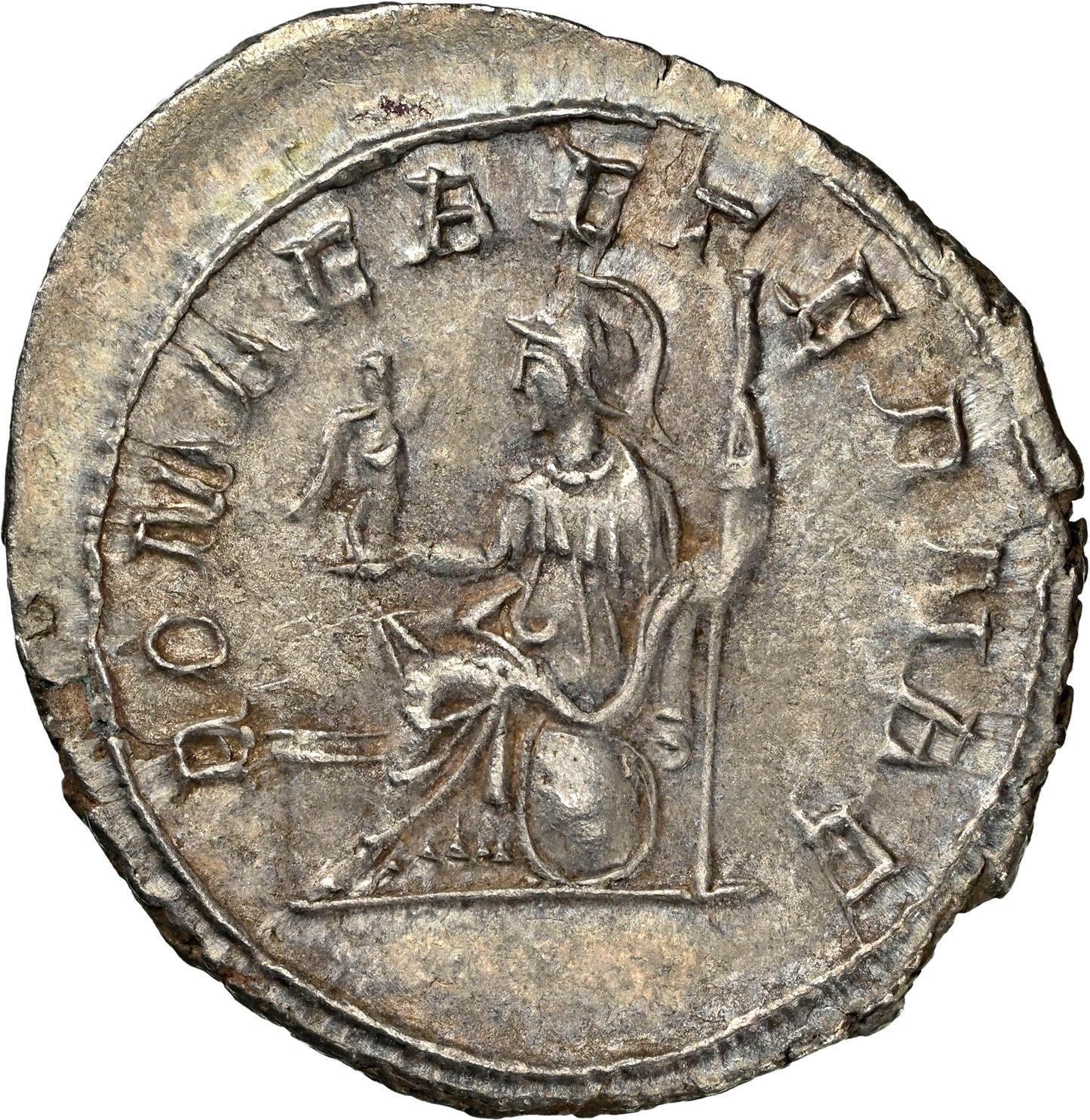 Roman Empire - Philip I - Silver Double-Denarius - NGC Ch XF - RIC:65