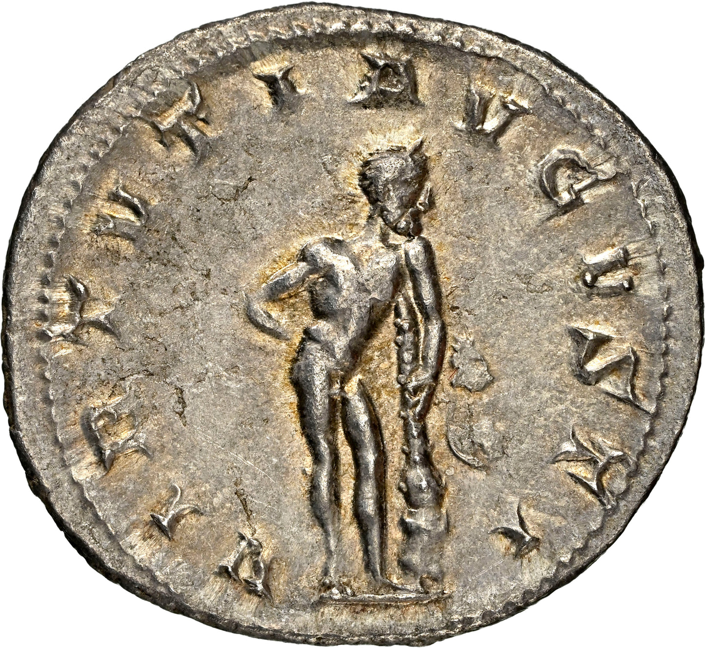 Roman Empire - Gordian III - Silver Double-Denarius - NGC AU - RIC:95