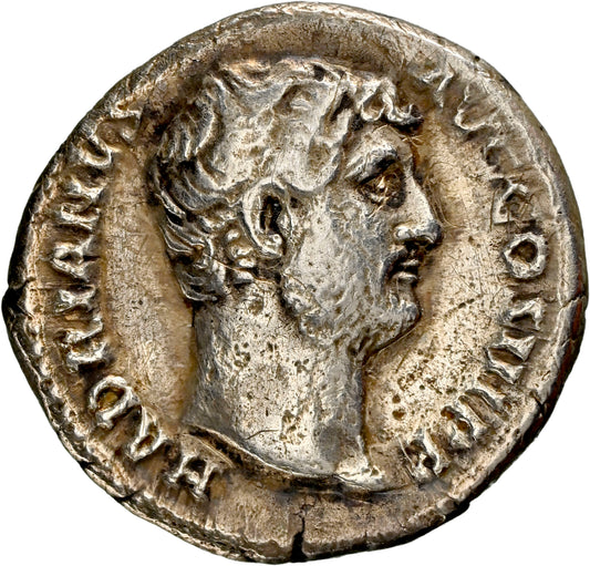 Roman Empire - Hadrian - Silver Denarius - NGC VF - RIC:1513