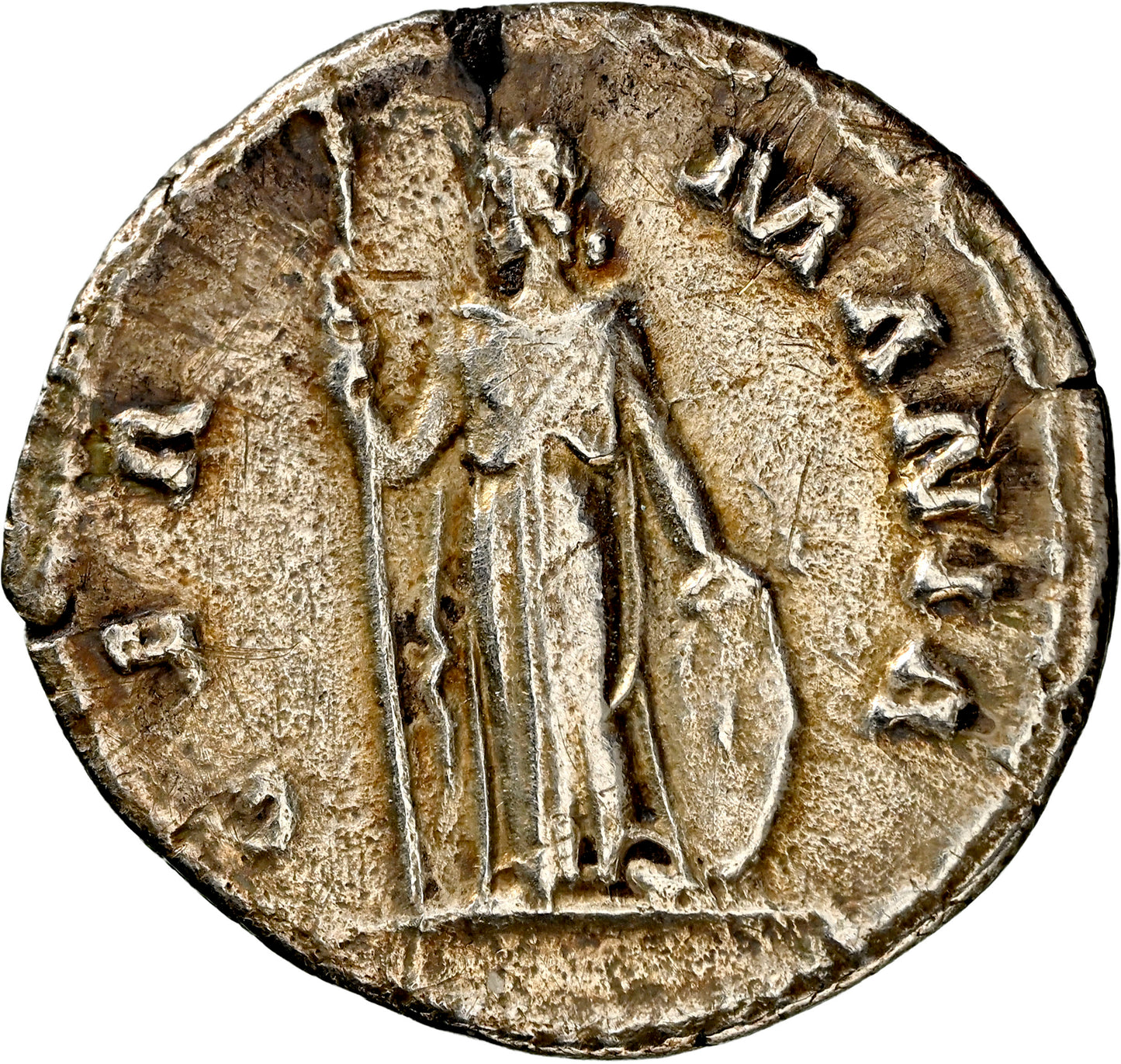 Roman Empire - Hadrian - Silver Denarius - NGC VF - RIC:1513