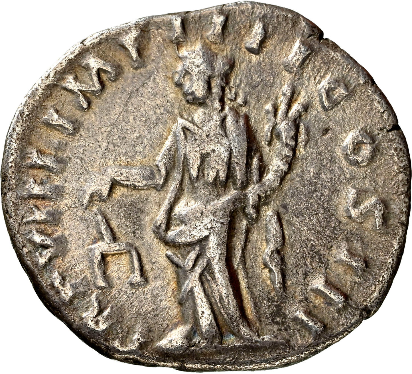 Roman Empire - Lucius Verus - Silver Denarius - NGC VF - RIC:576