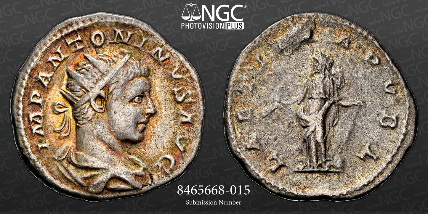 Roman Empire - Elagabalus - Silver Double-Denarius - NGC VF - RIC:94e