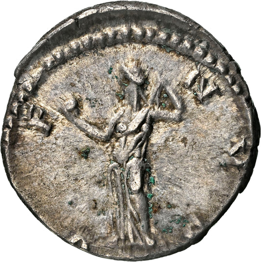 Roman Empire - Crispina - Silver Denarius - NGC XF - RIC:286a