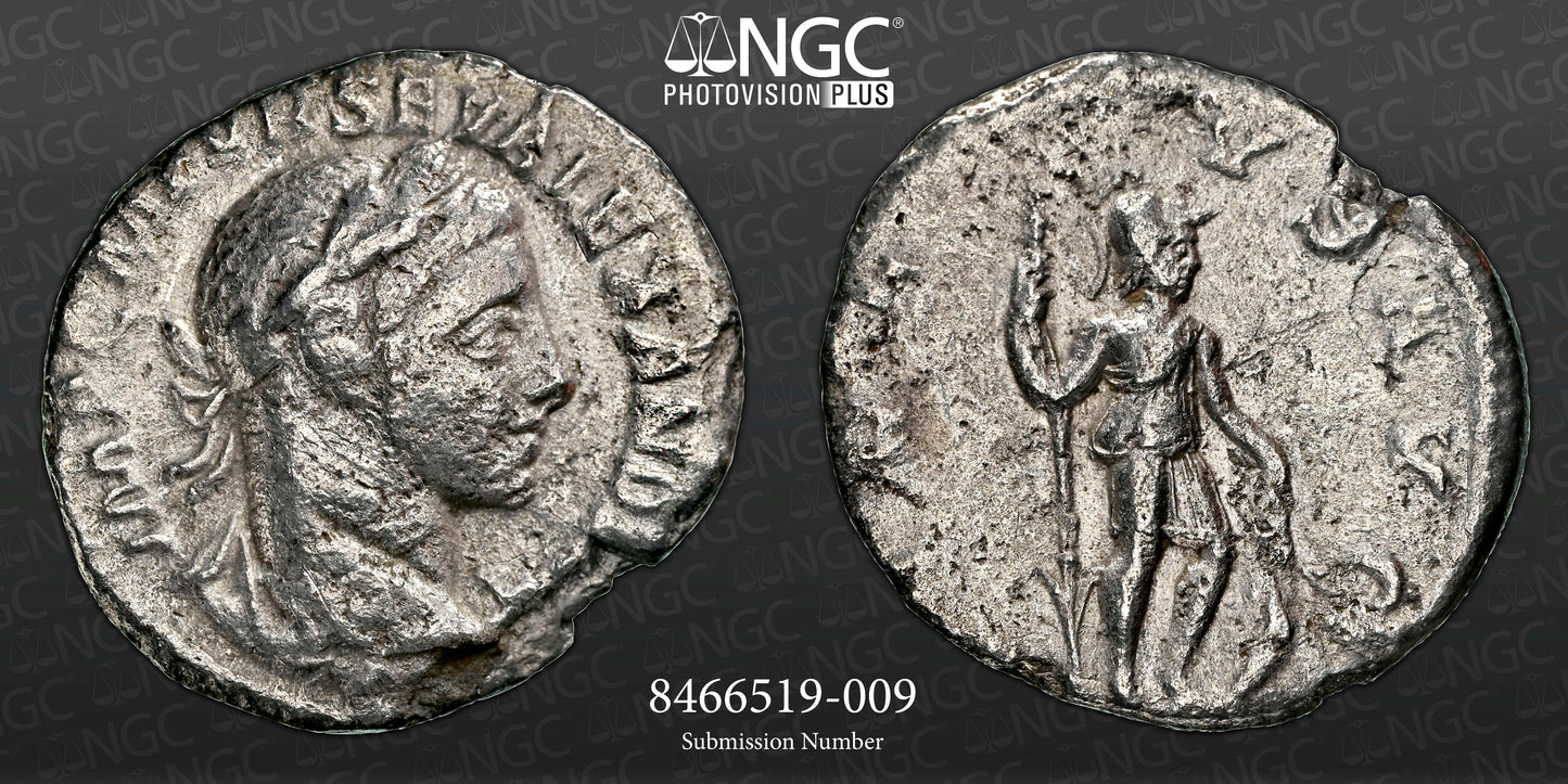 Roman Empire - Severus Alexander - Silver Denarius - NGC VF