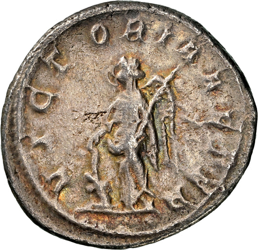 Roman Empire - Gordian III - Silver Double-Denarius - NGC Ch VF