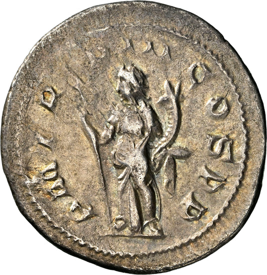 Roman Empire - Philip I - Silver Double-Denarius - NGC Ch VF