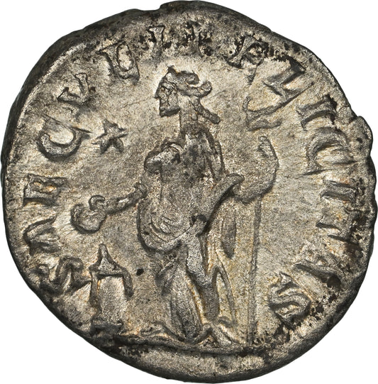Roman Empire - Julia Maesa - Silver Denarius - NGC XF - RIC:272