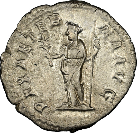 Roman Empire - Severus Alexander - Silver Denarius - NGC Ch VF - RIC:165