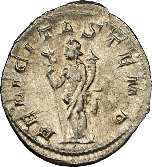 Roman Empire - Philip I - Silver Double-Denarius - NGC AU - RIC:31
