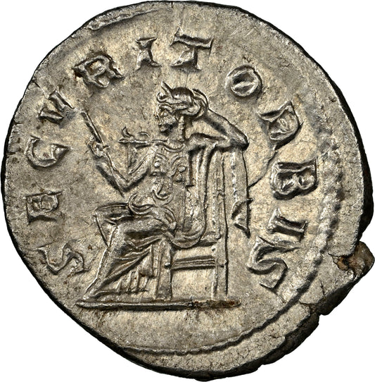 Roman Empire - Philip I - Silver Double-Denarius - NGC Ch AU - RIC:48b