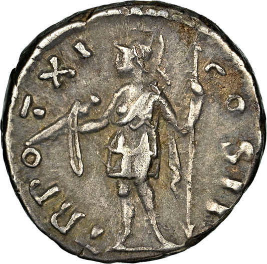Roman Empire - Marcus Aurelius - Silver Denarius - NGC VF - RIC:473