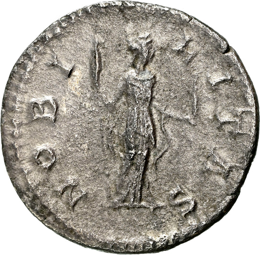 Roman Empire - Geta - Silver Denarius - NGC AU - RIC:13a