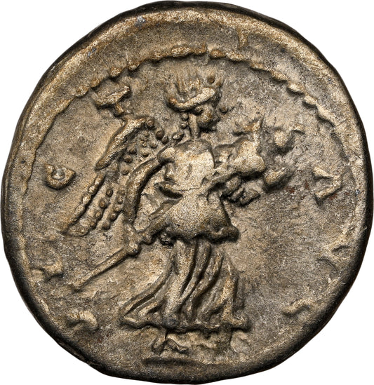 Roman Empire - Septimius Severus - Silver Denarius - NGC VF