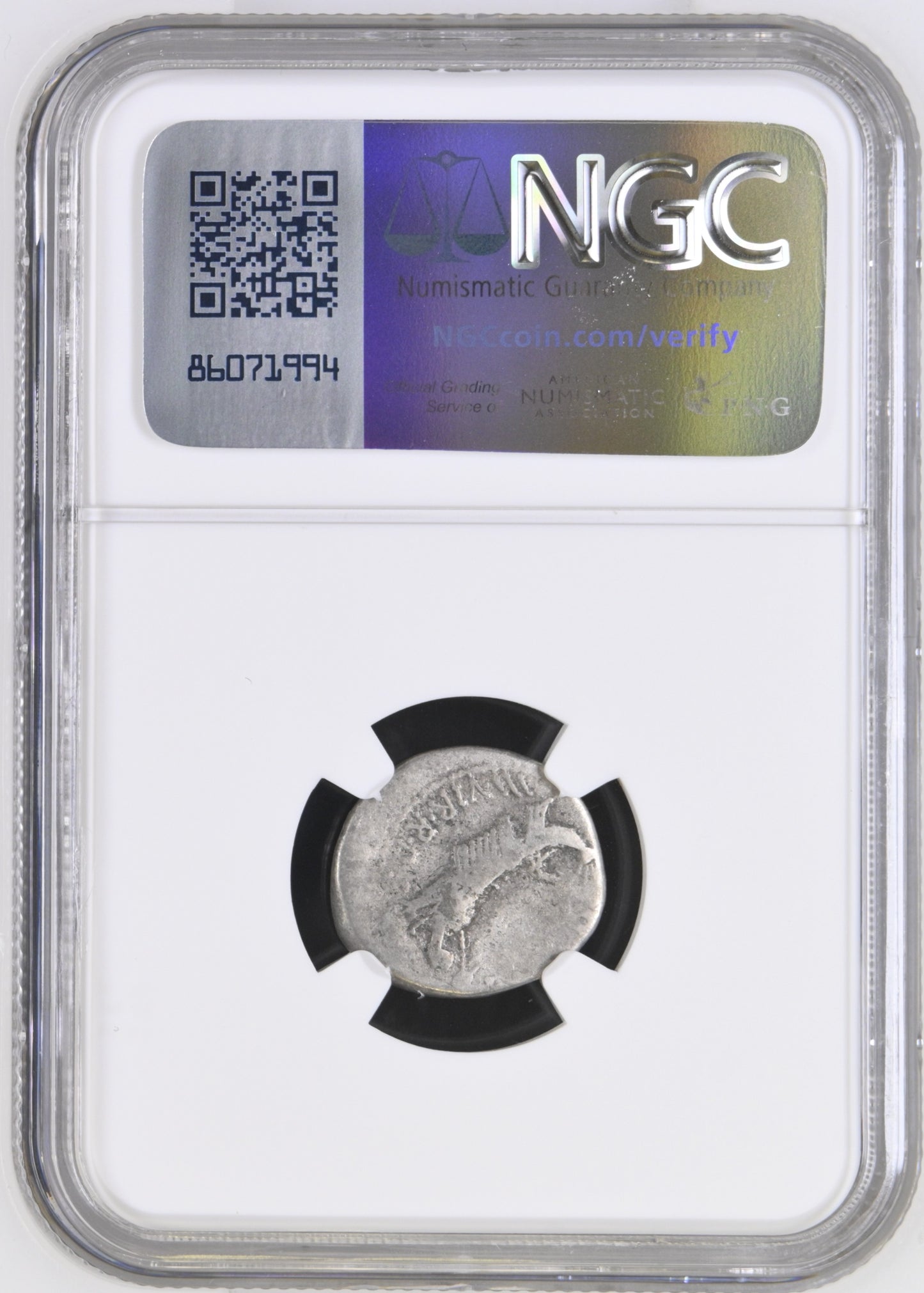 Roman Imperatorial - Marc Antony - Silver Denarius - NGC F - Crawf. 544/33