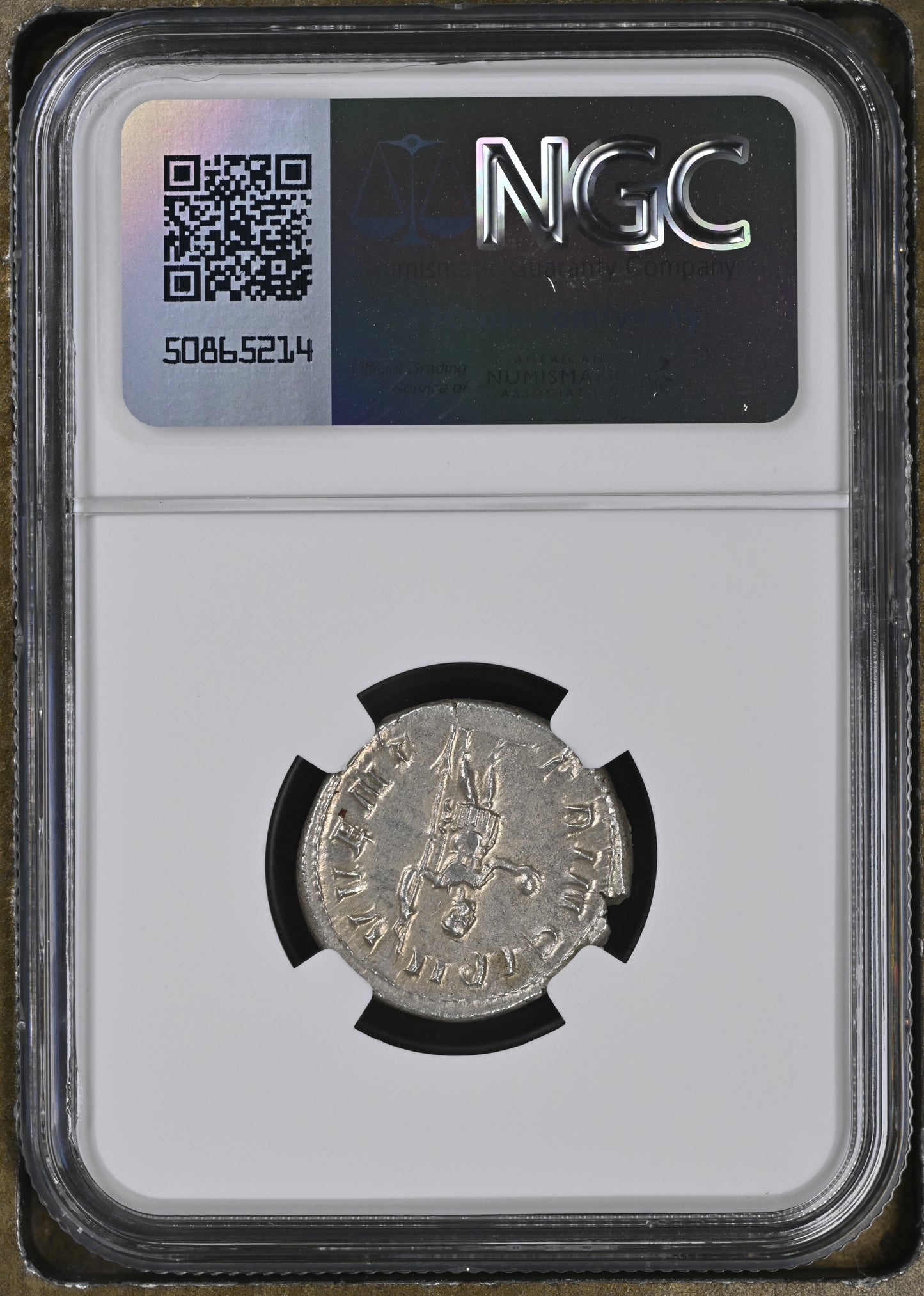 Roman Empire - Philip II - Silver Double-Denarius - NGC Ch AU - RIC:218