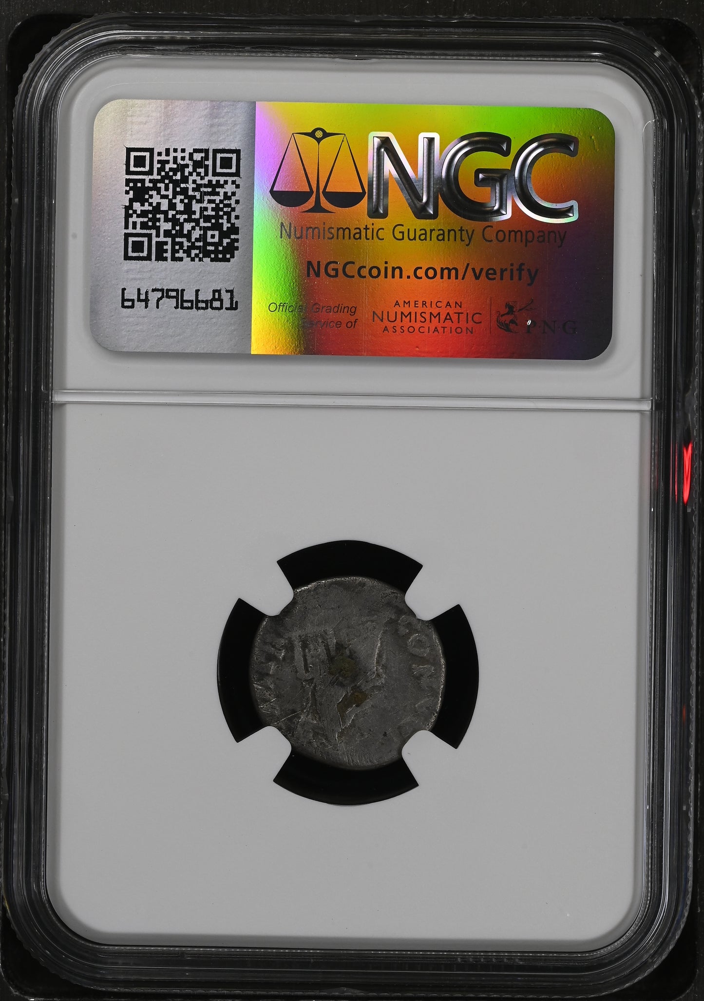 Roman Empire - Vitellius - Silver Denarius - NGC VG - RIC:90
