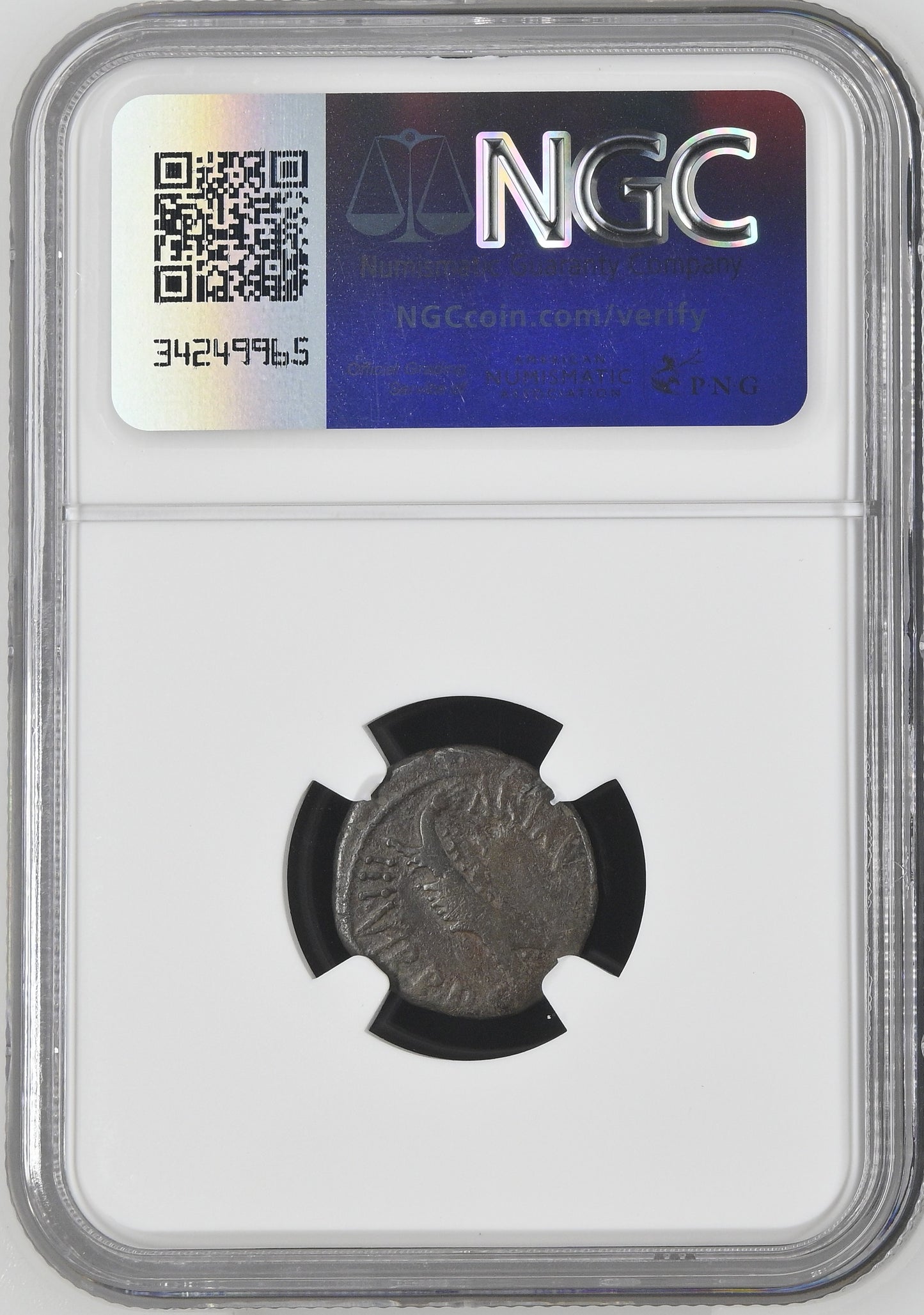 Roman Imperatorial - Marc Antony - Silver Denarius - NGC VG - Crawf. 544/28