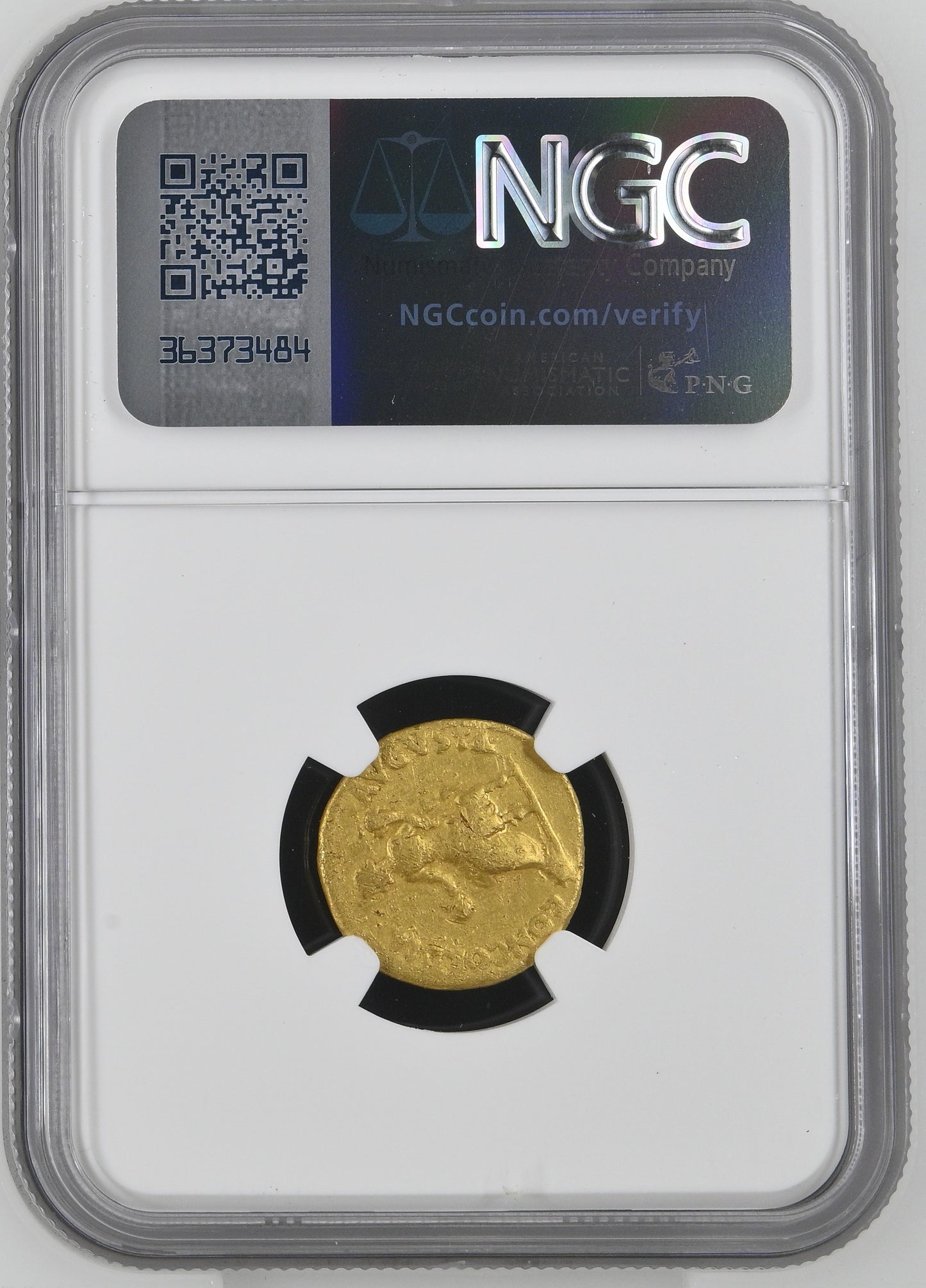 Roman Empire - Nero - Gold Aureus - NGC Ch F - RIC:48