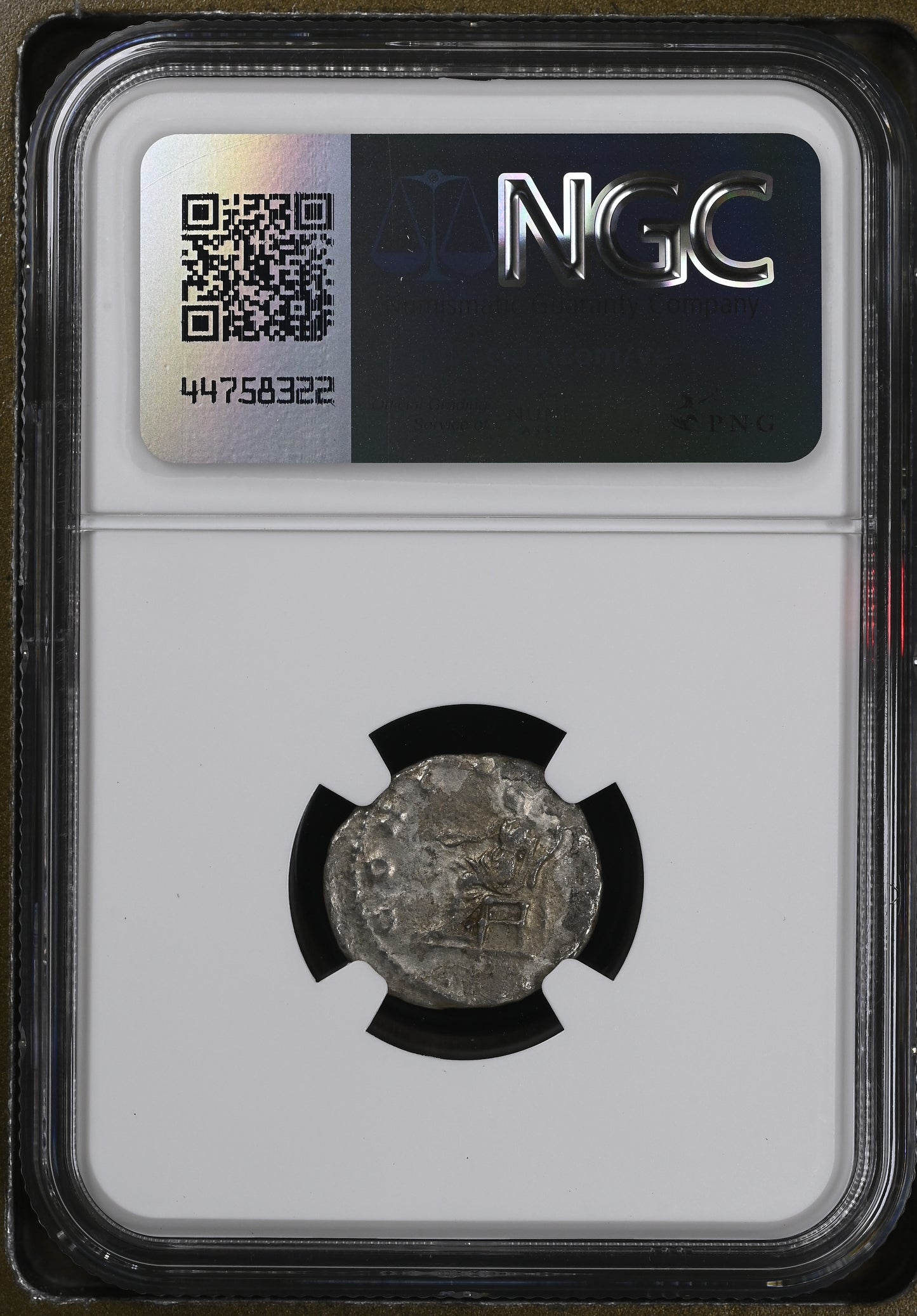 Roman Empire - Plautilla - Silver Denarius - NGC VF