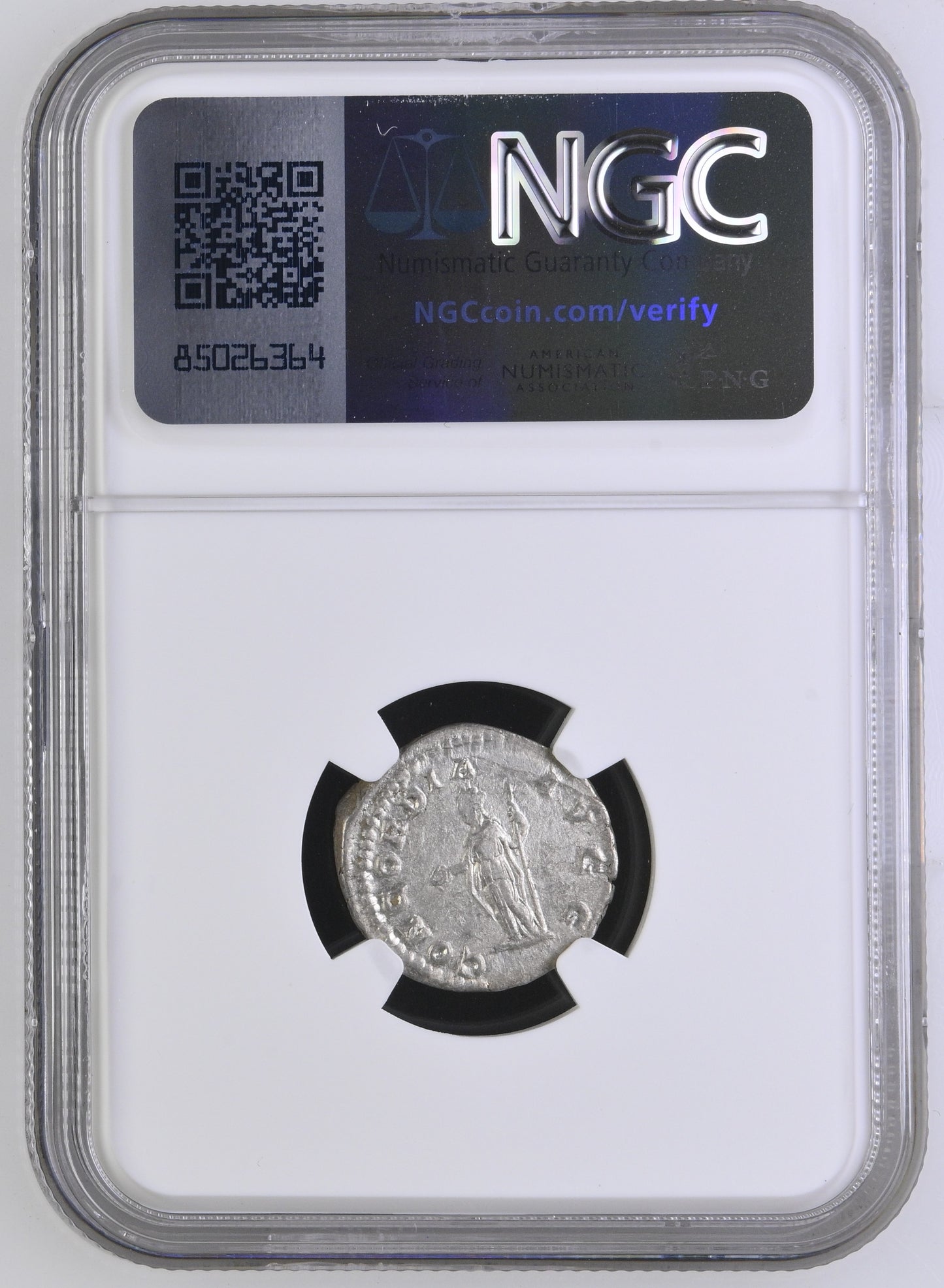 Roman Empire - Plautilla - Silver Denarius - NGC VF