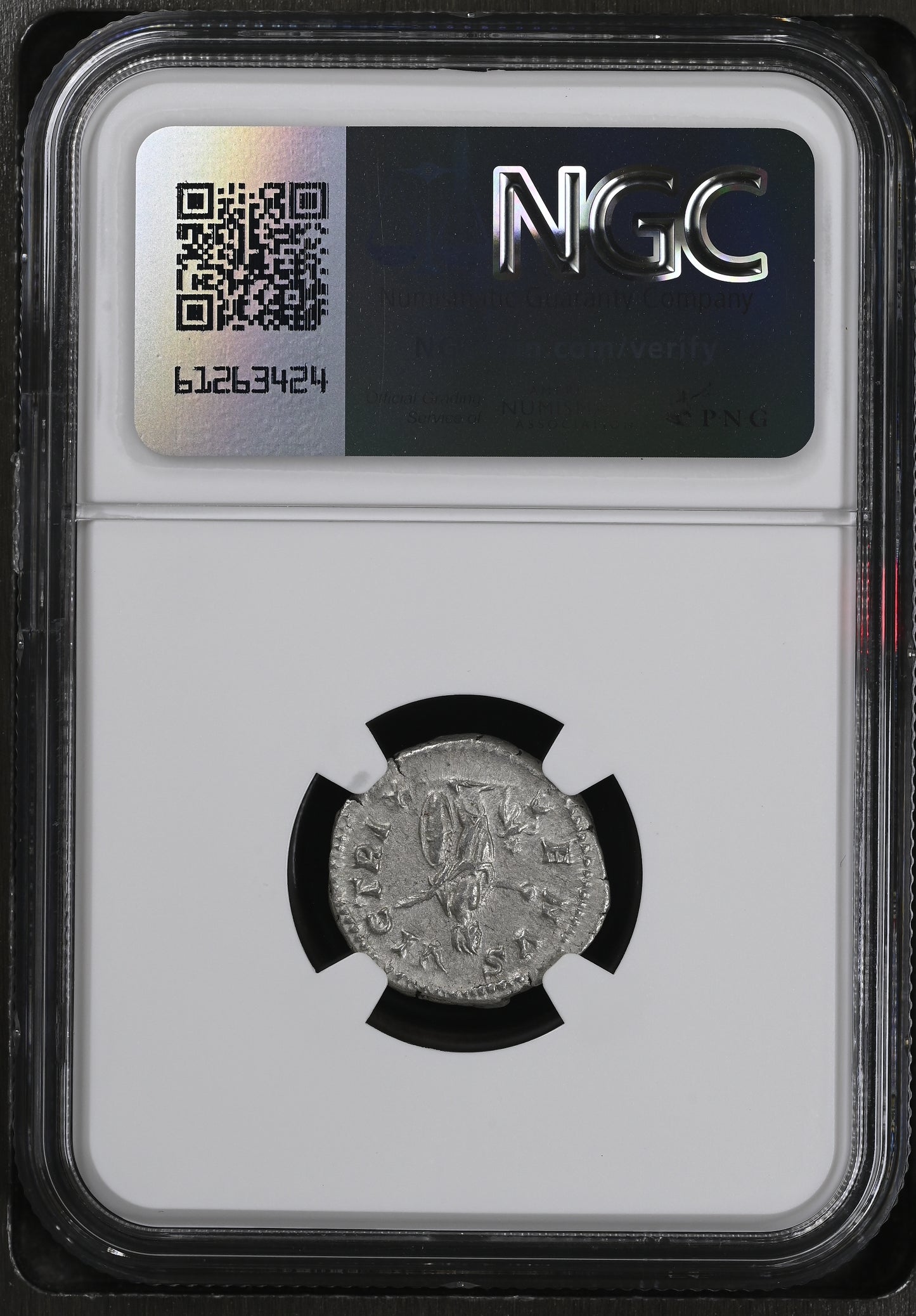 Roman Empire - Plautilla - Silver Denarius - NGC XF