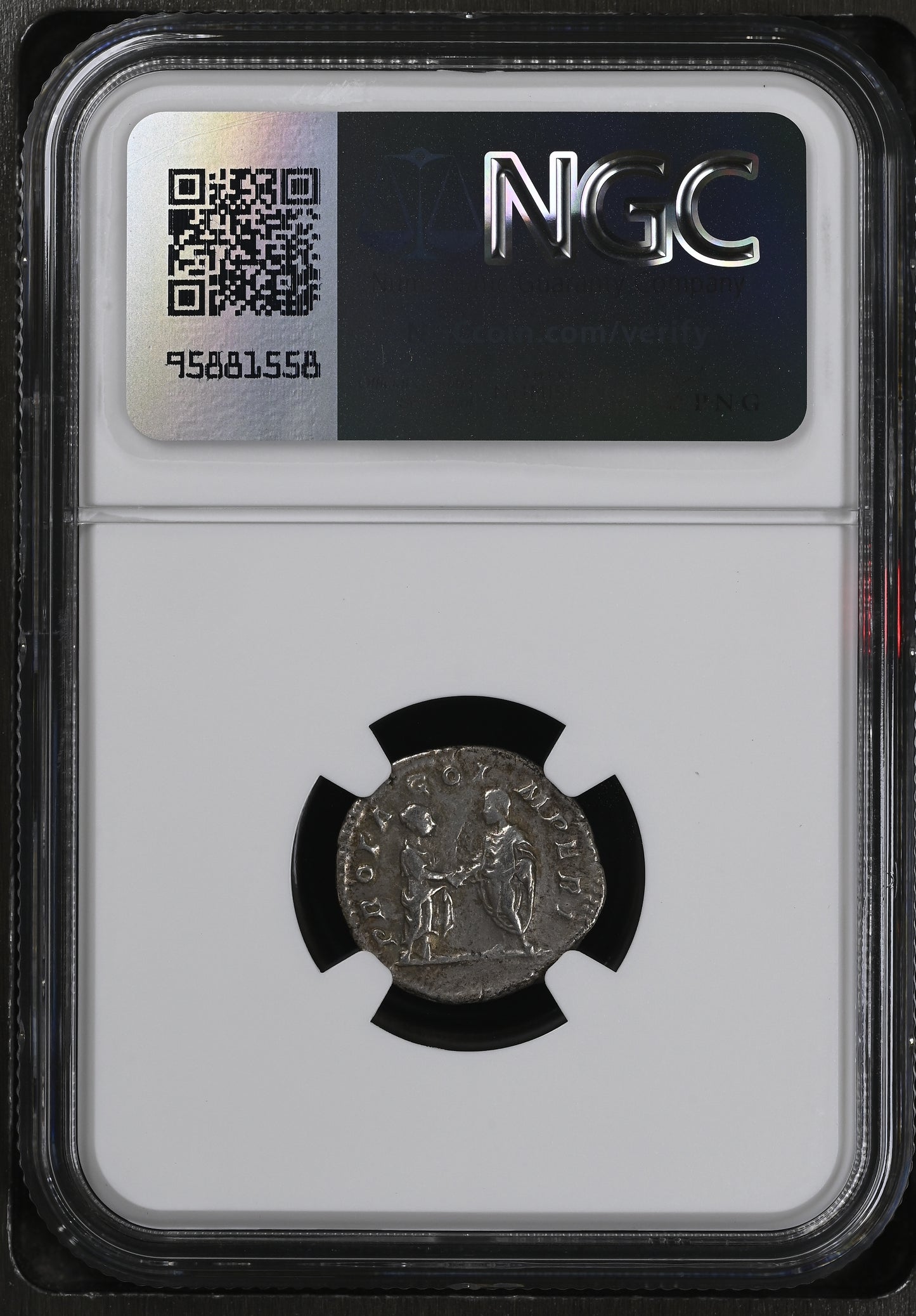 Roman Empire - Plautilla - Silver Denarius - NGC VF