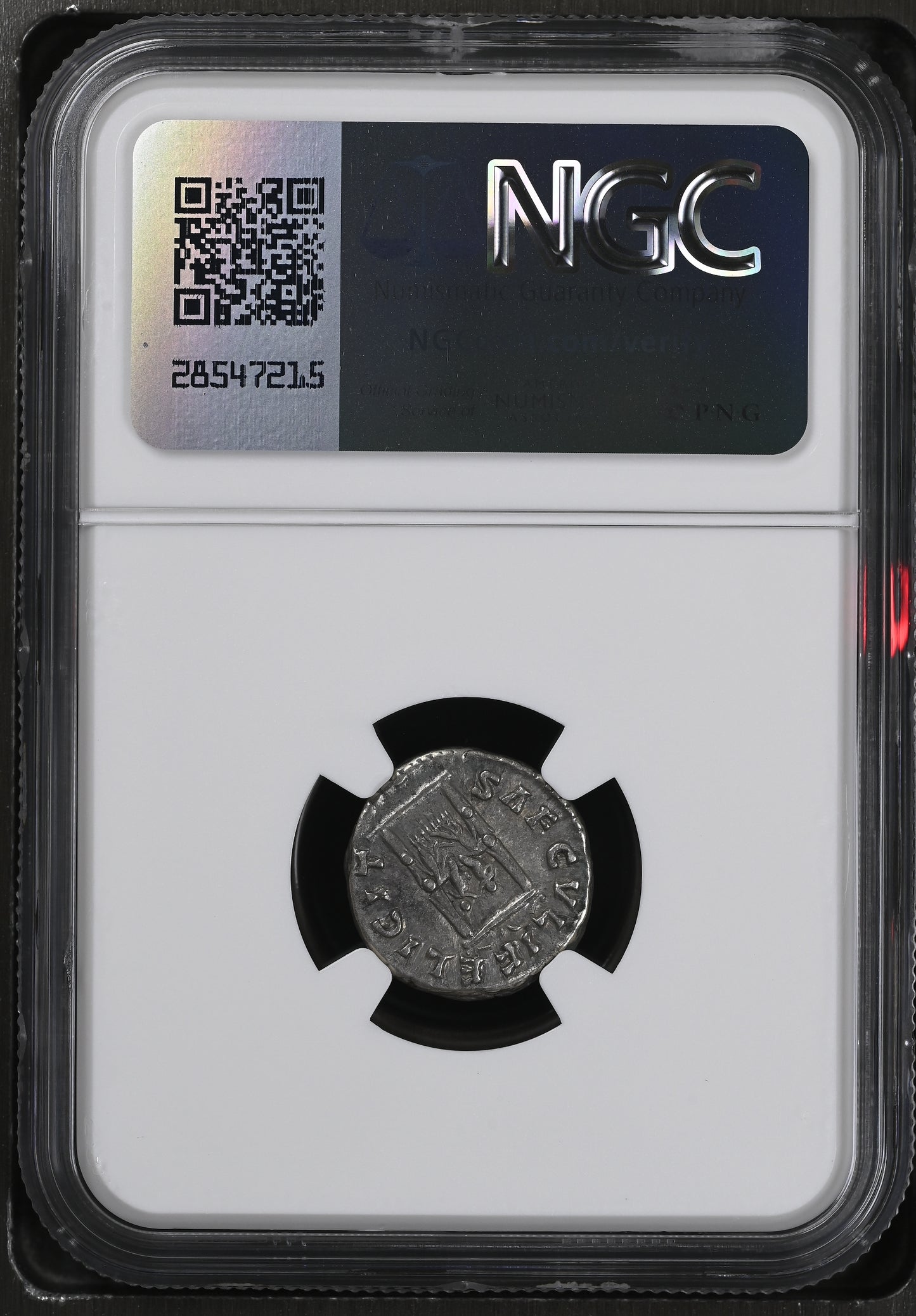 Roman Empire - Faustina II - Silver Denarius - NGC VF