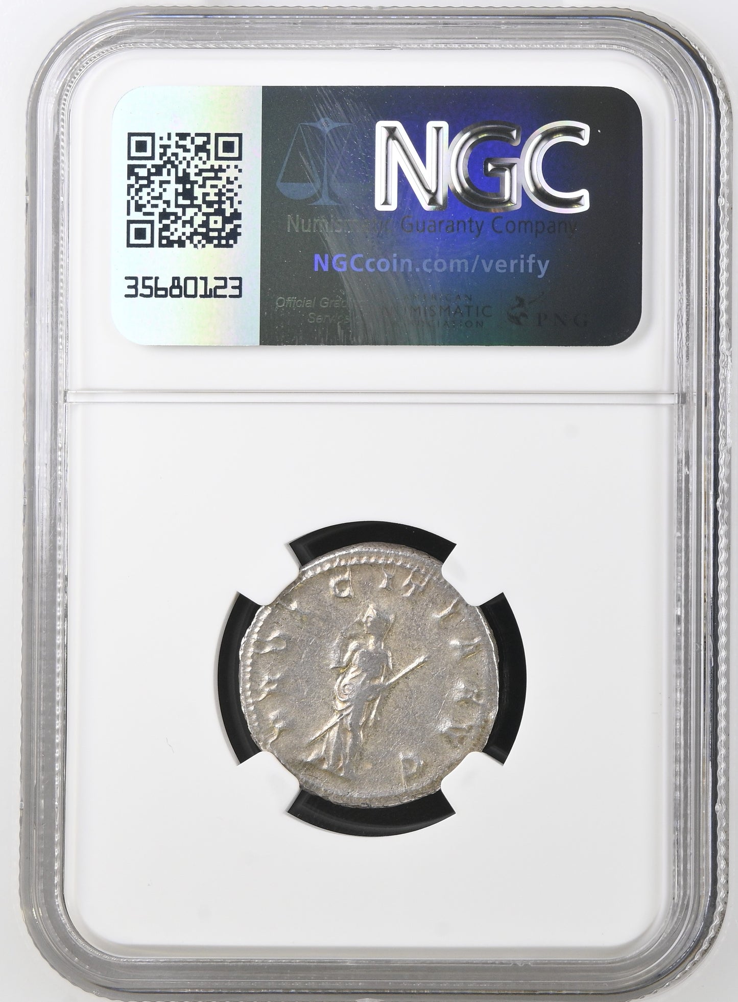 Roman Empire - Herennia Etruscilla - Silver Double-Denarius - NGC XF