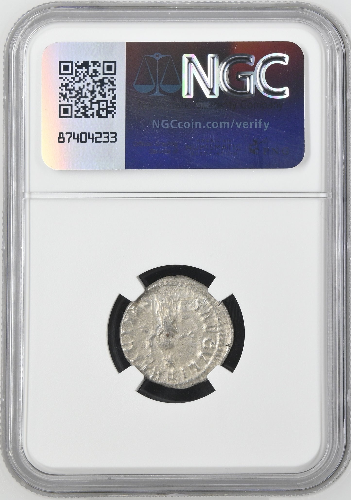 Roman Empire - Julia Maesa - Silver Denarius - NGC AU - RIC:271