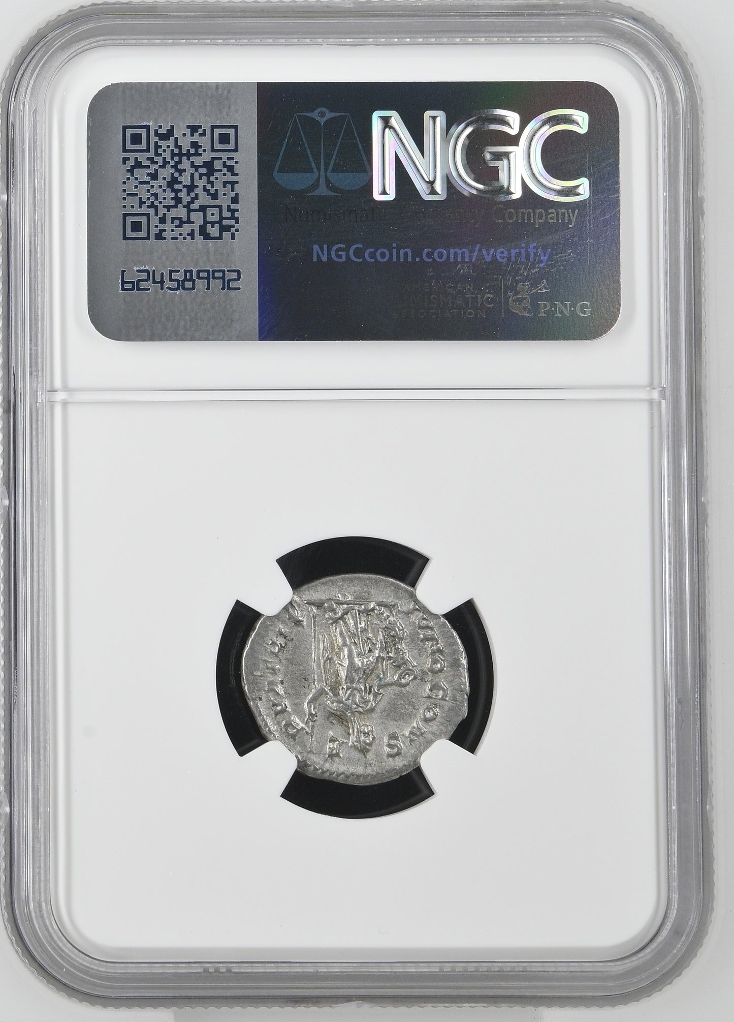 Roman Empire - Julia Mamaea - Silver Denarius - NGC Ch XF - RIC:343