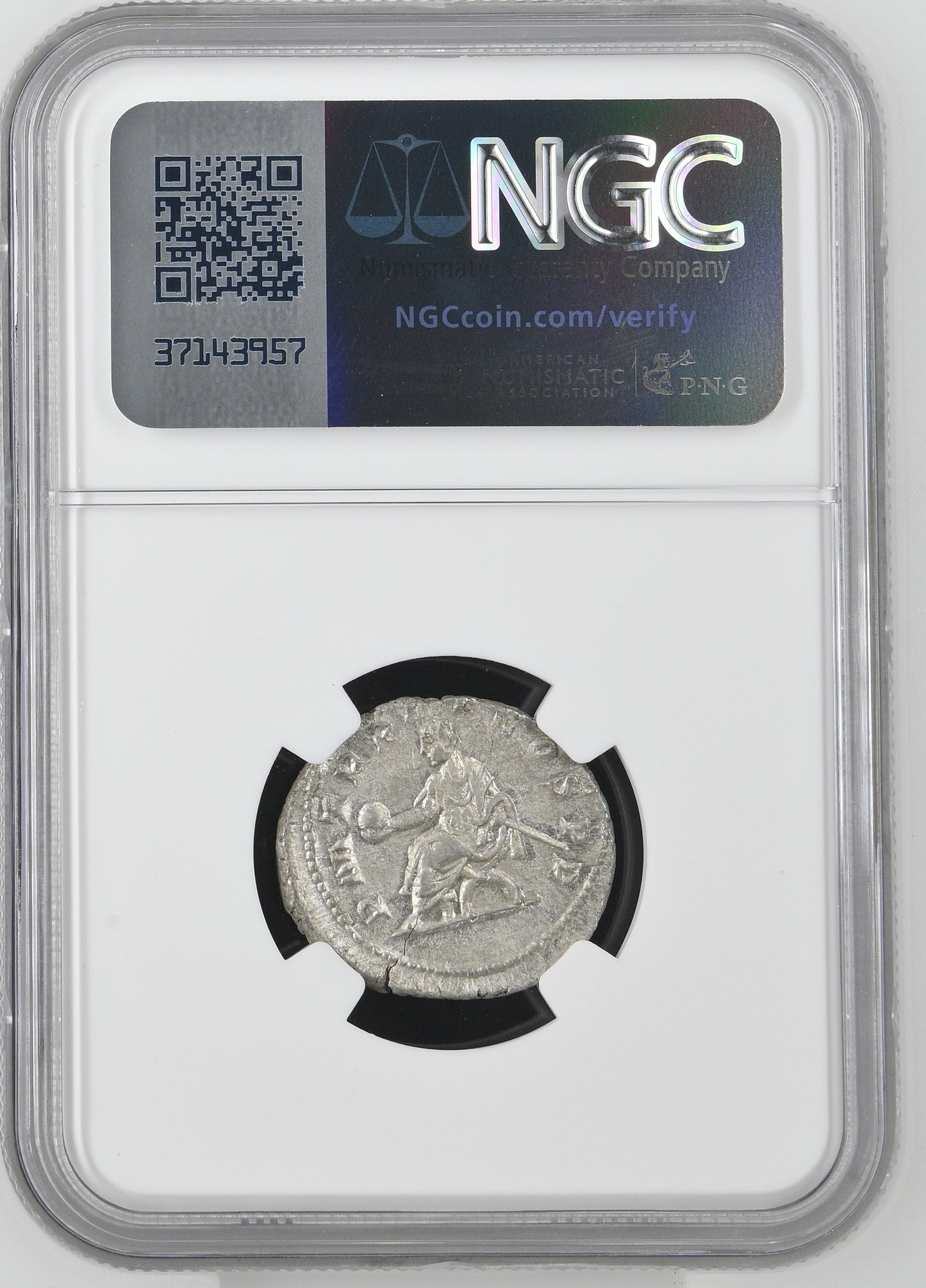 Roman Empire - Philip I - Silver Double-Denarius - NGC Ch AU - RIC:2b
