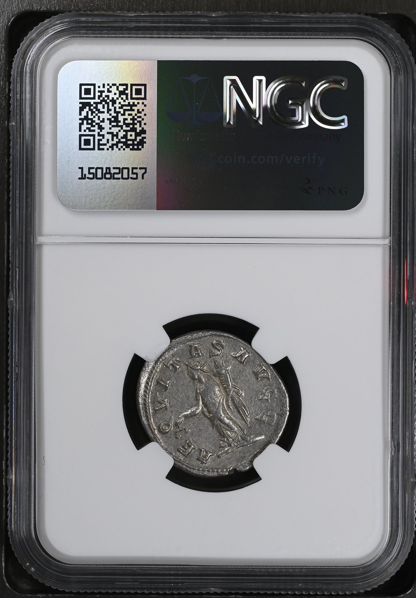 Roman Empire - Philip II - Silver Double-Denarius - NGC Ch XF - 240a