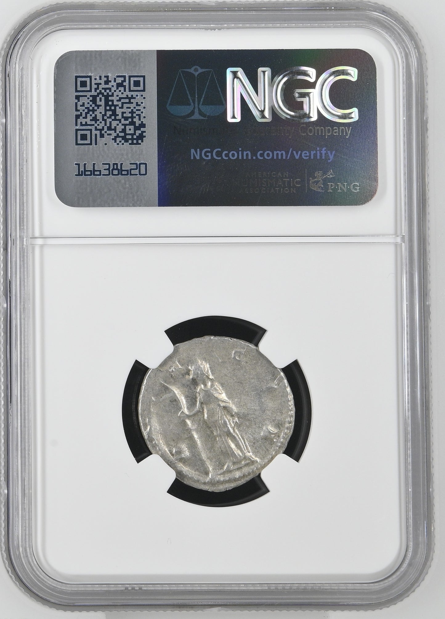 Roman Empire - Trajan Decius - Silver Double-Denarius - NGC AU - RIC:12b