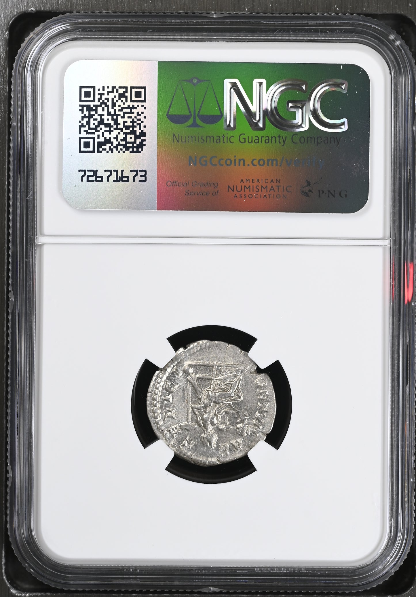 Roman Empire - Julia Domna - Silver Denarius - NGC XF - RIC:554